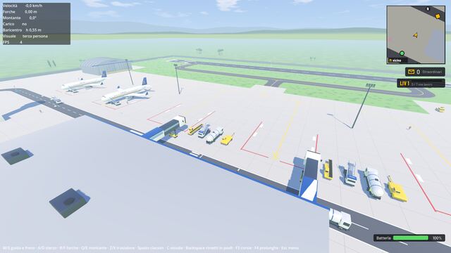 Aeroporto: gli stalli con gli aerei della Forkair